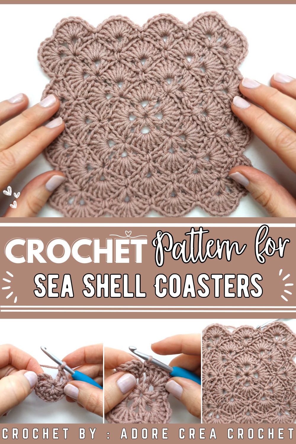 How to Crochet Shell Baby Blanket