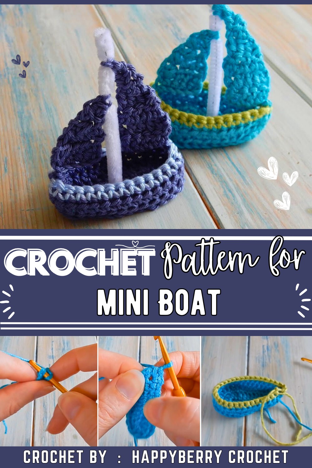 How to Crochet a Boat