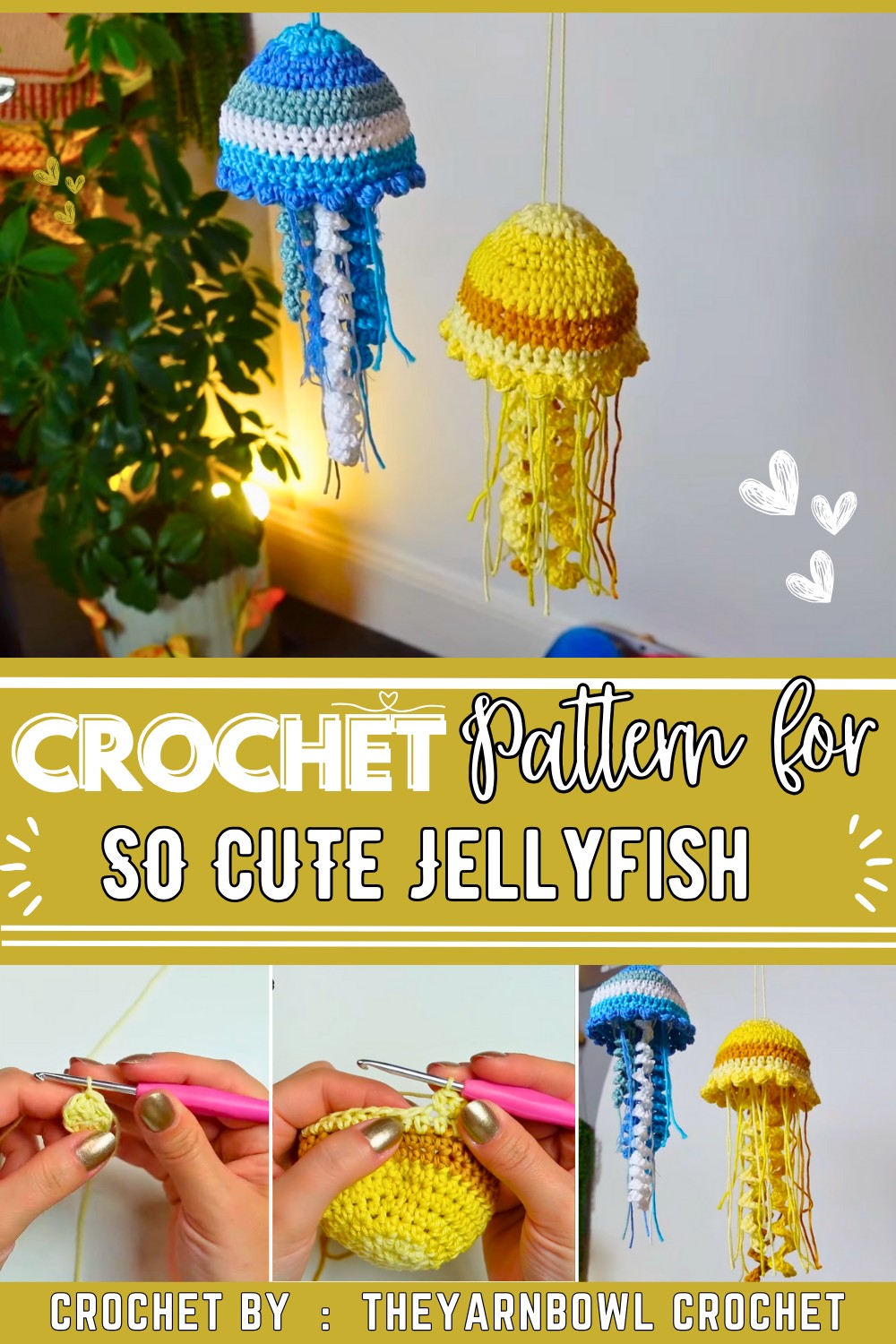 How to Crochet a Jellyfish