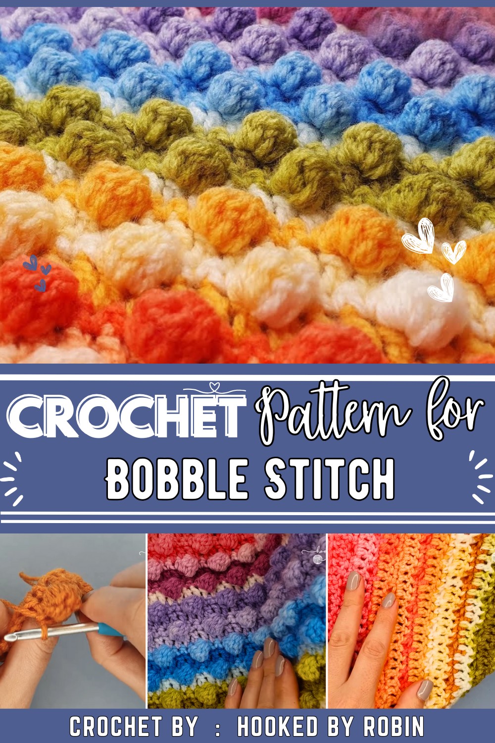 How to Crochet the Bobble Stitch