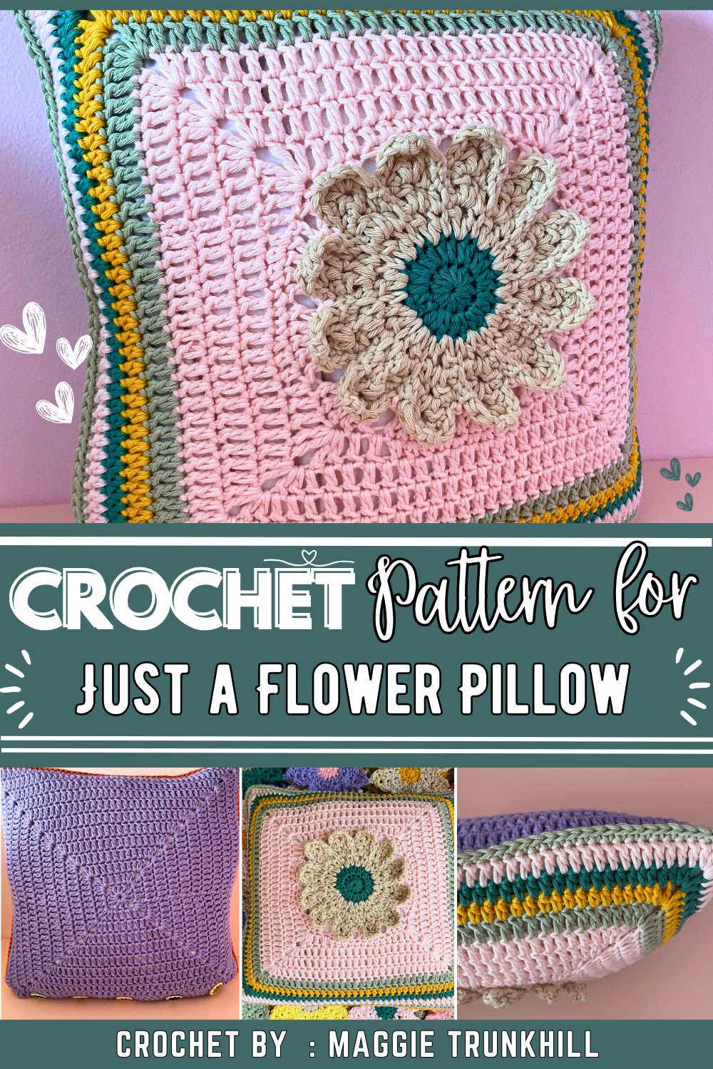 Just a Flower Pillow