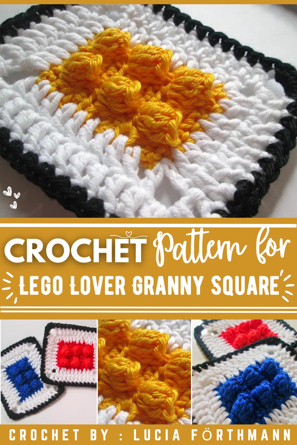 Lego Lover Granny Square