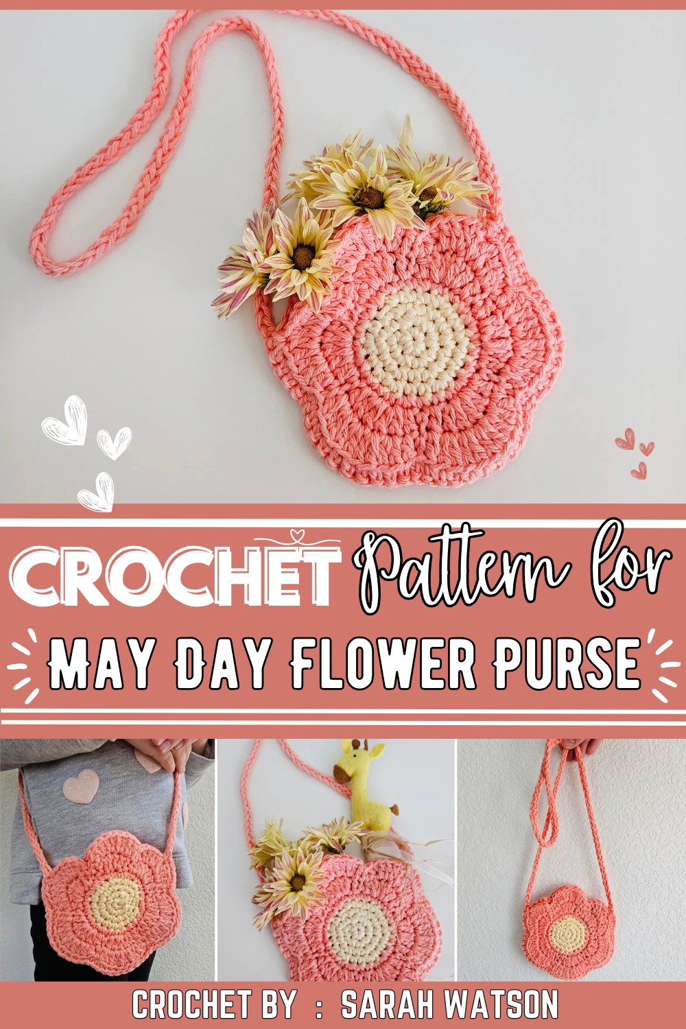 May Day Flower Purse