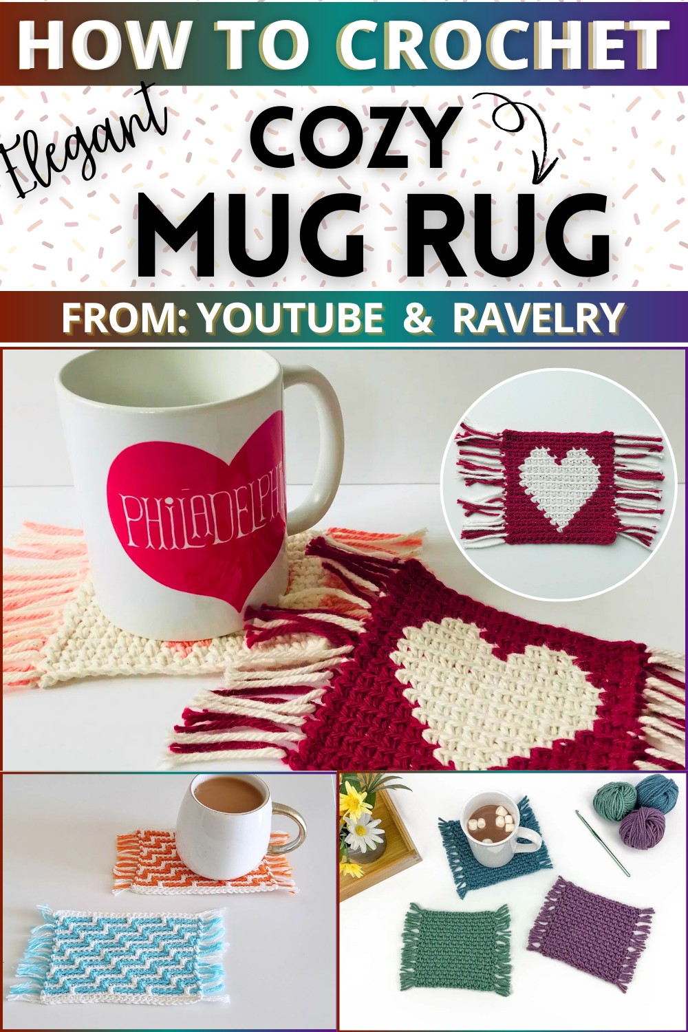 Mug Rug Free Crochet Patterns
