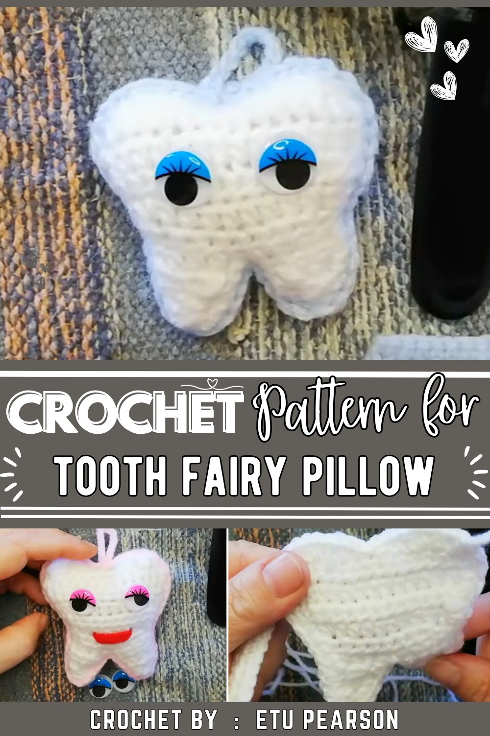 Oh my gosh, tooth fairy pillow