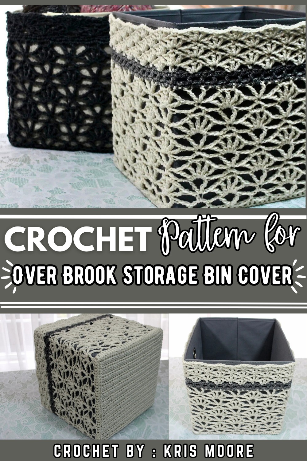 Over Brook Storage Bin Cover