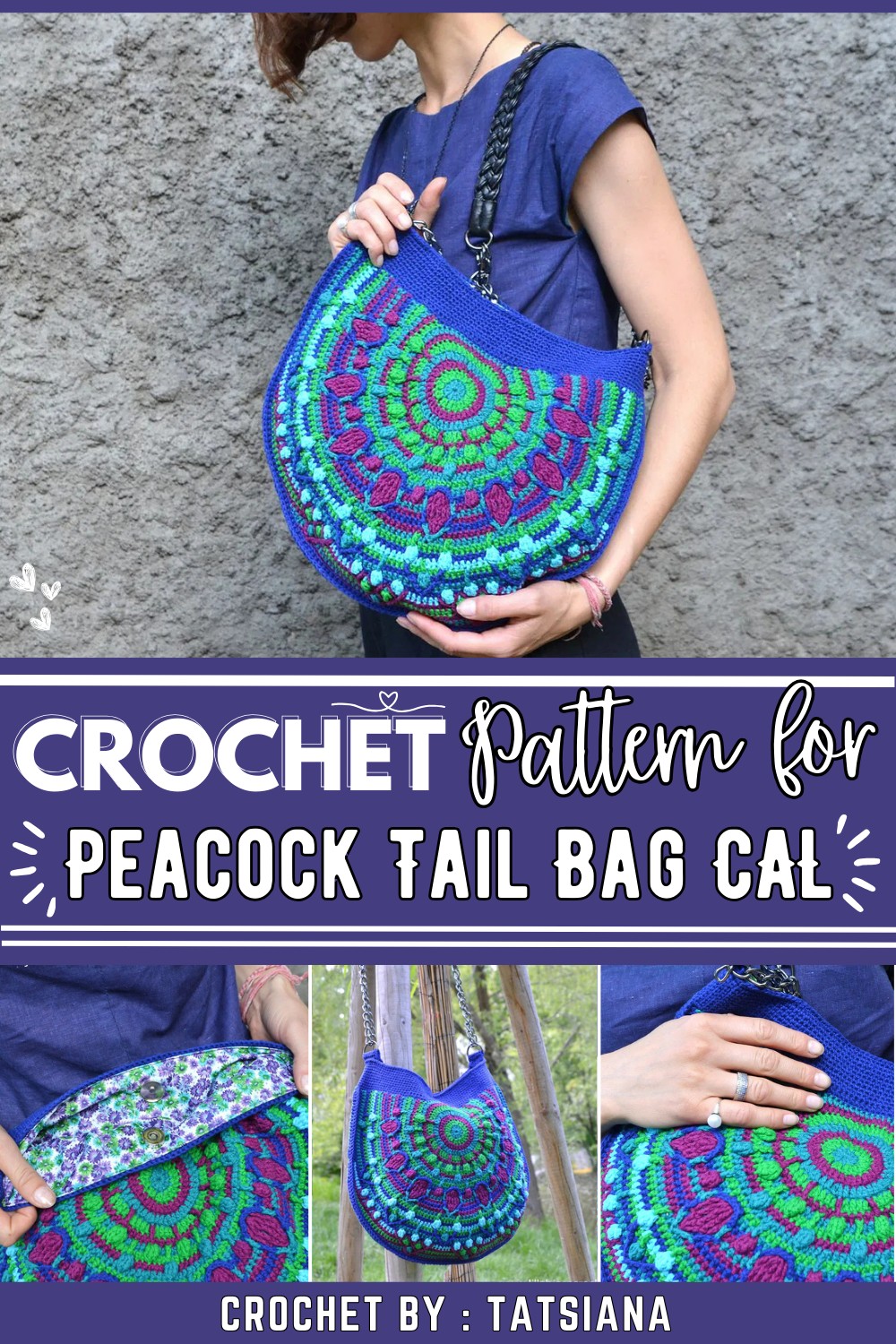 Peacock Tail Bag CAL