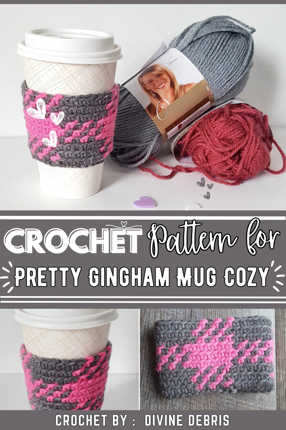 Pretty in Gingham Mug Cozy