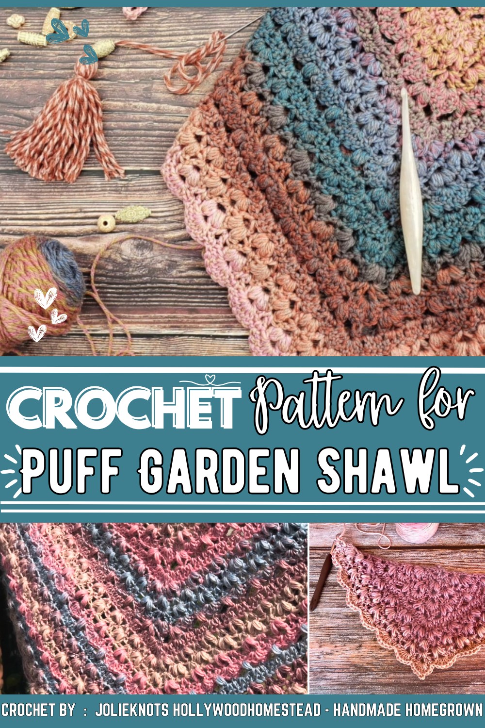 Puff Garden Shawl