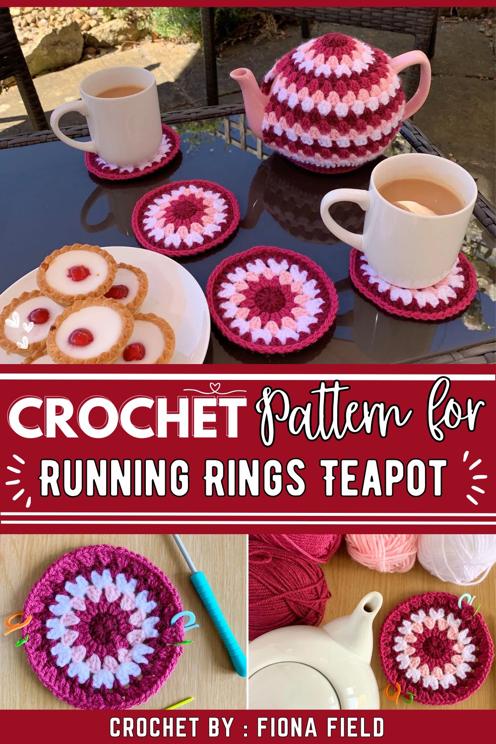 Running Rings Teapot Cosy