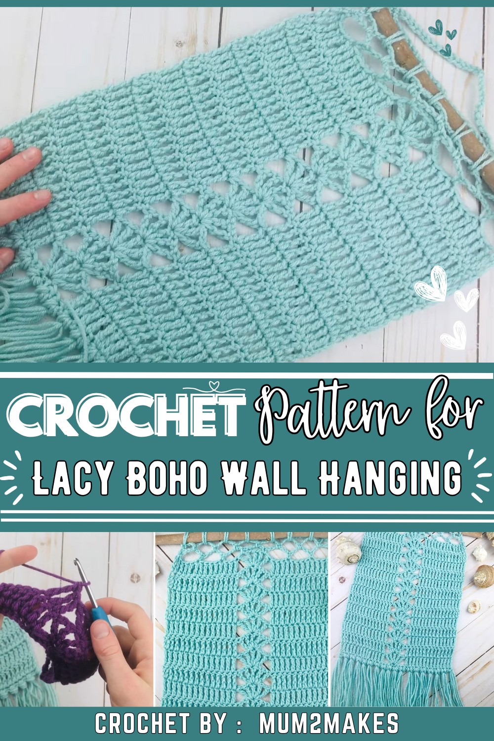 Seaside Wall Hanging FREE Crochet Pattern