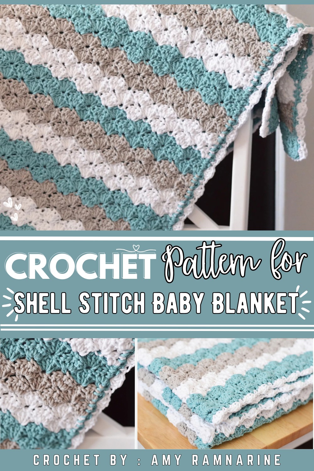 Shell Stitch Baby Blanket