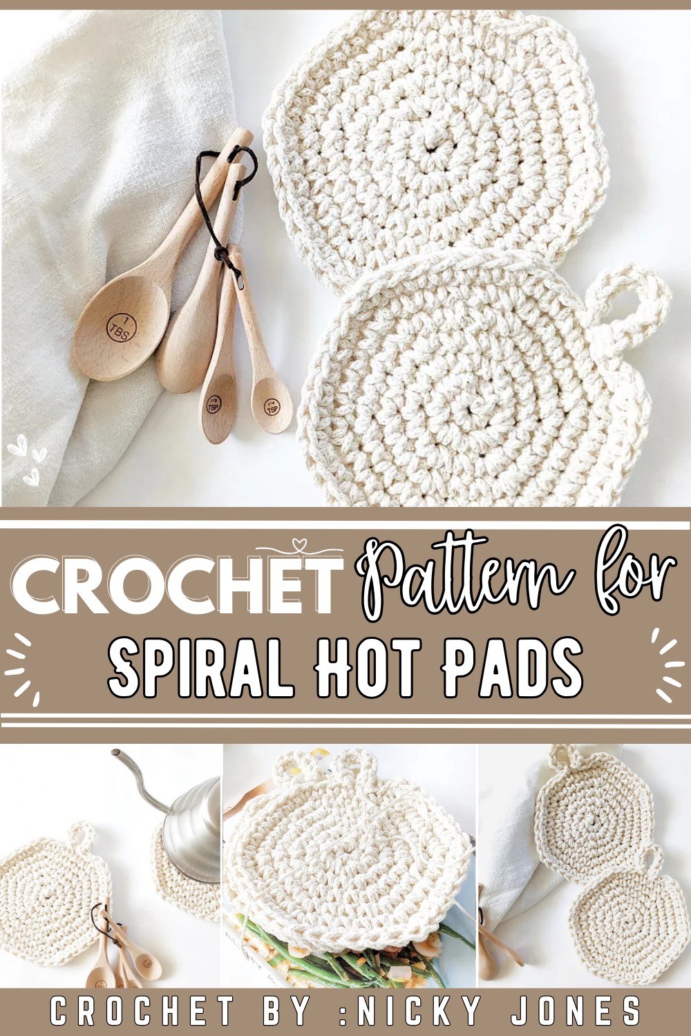 Spiral Hot Pads
