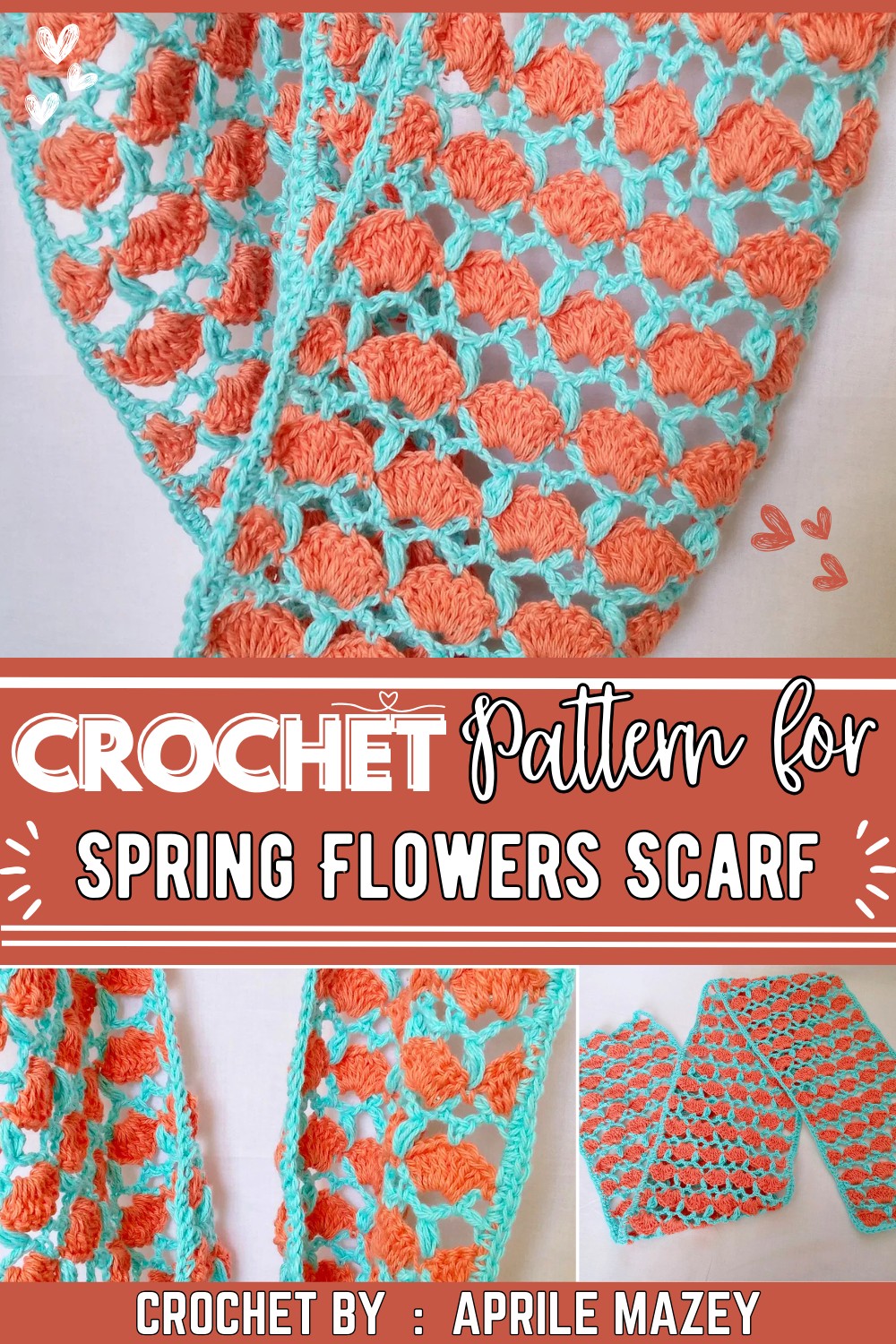 Spring Flowers Scarf