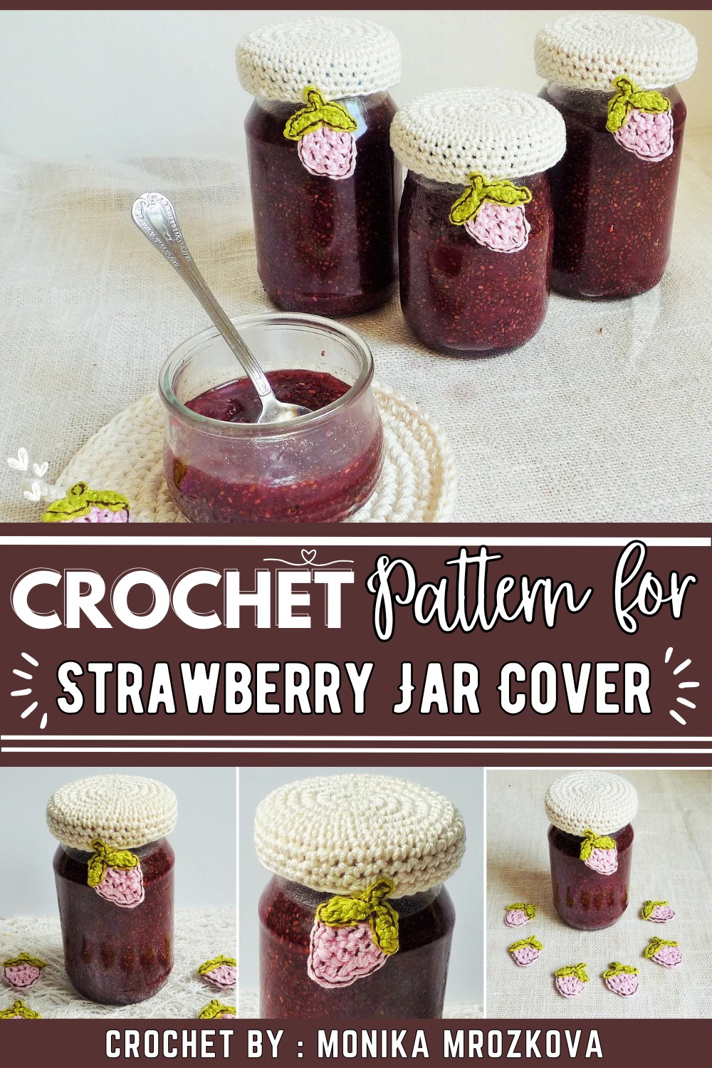 Strawberry Jar Cover