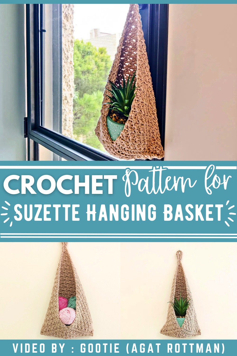 Suzette Hanging Basket