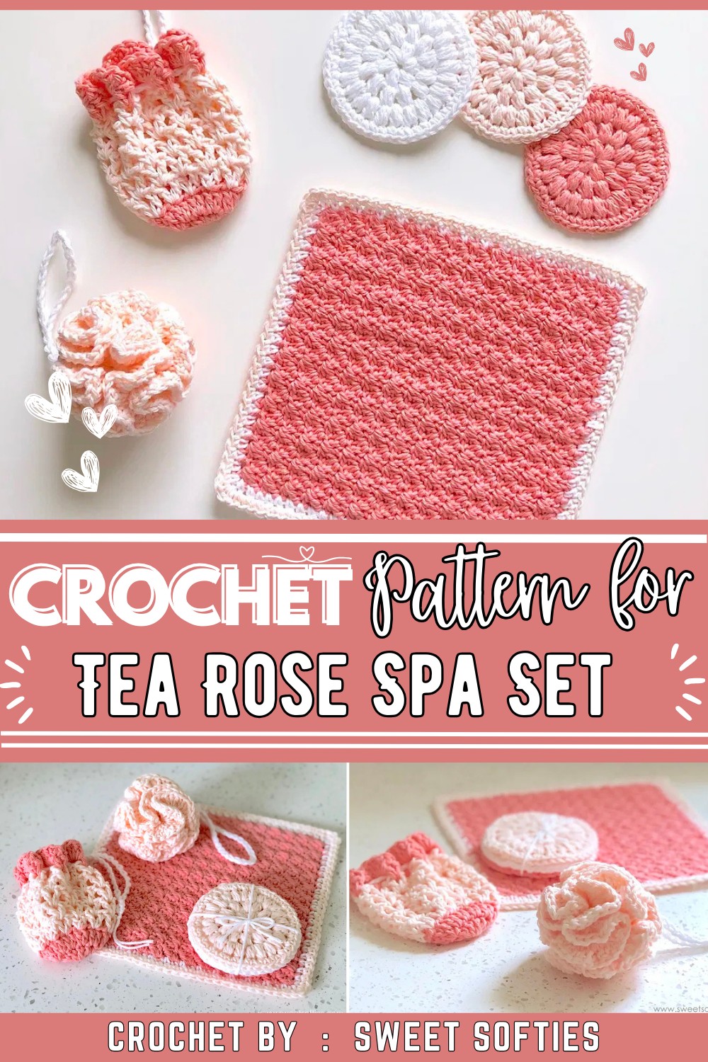 Tea Rose Spa Set
