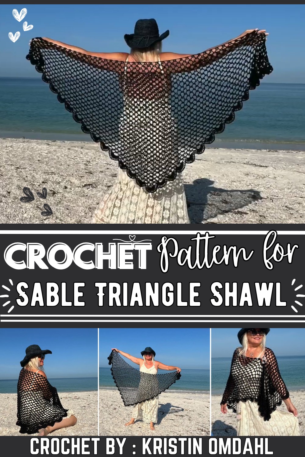 Triangle Shawl Easy For Beginners