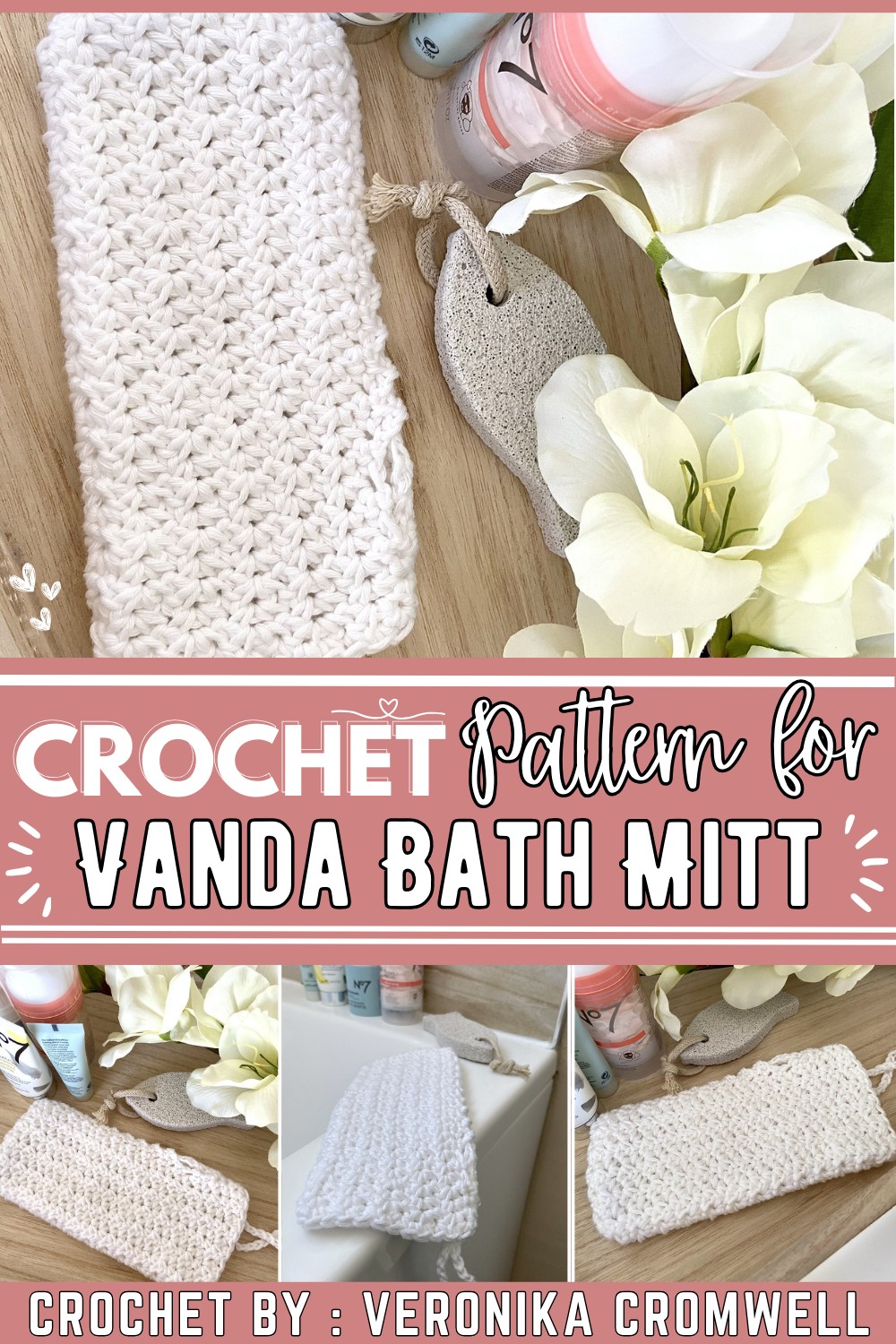 Vanda Bath Mitt