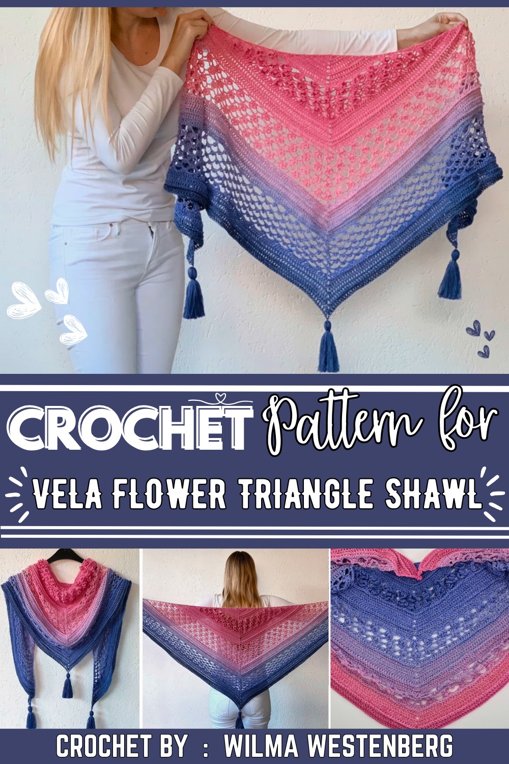 Vela Flower Shawl