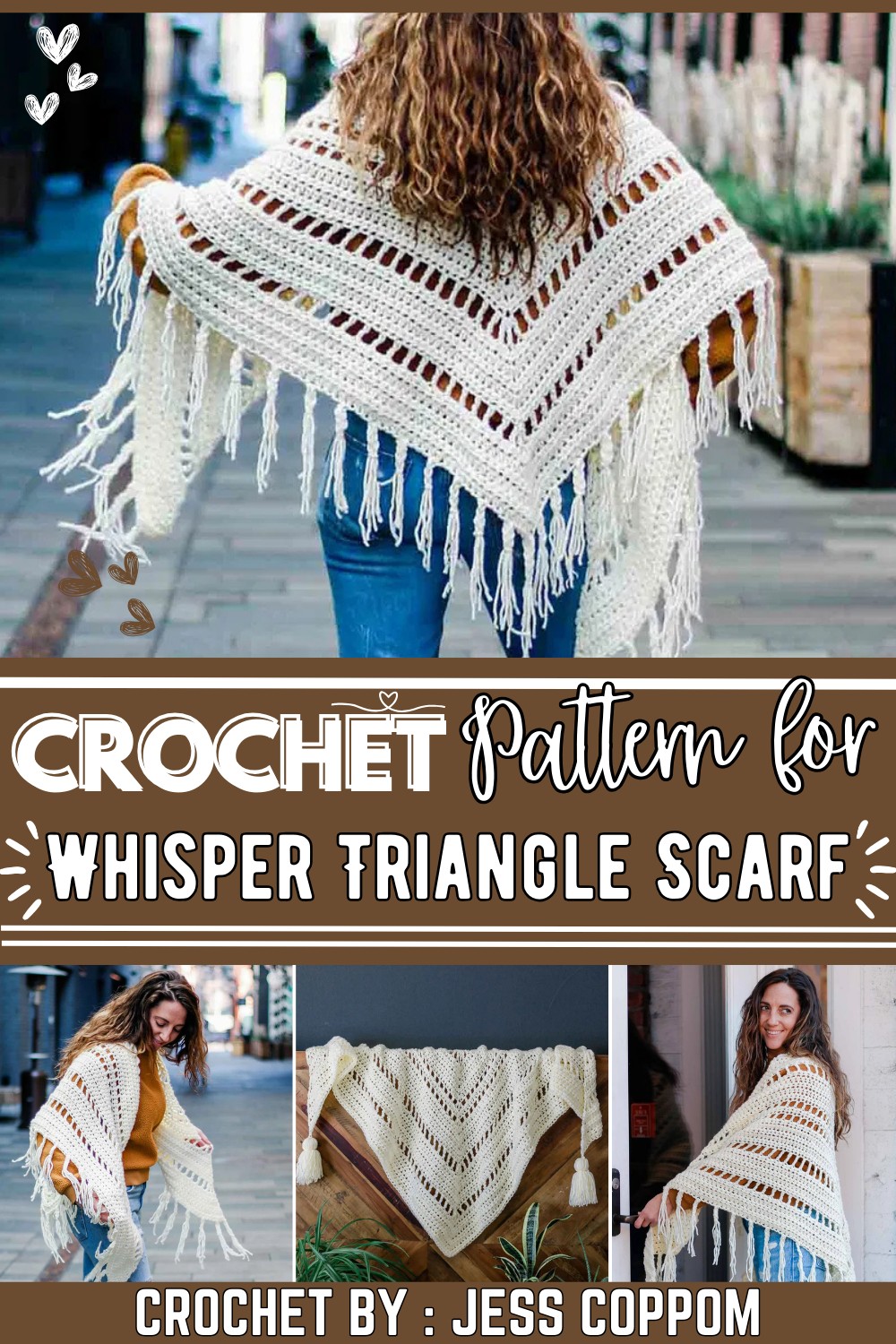 Whisper Triangle Scarf