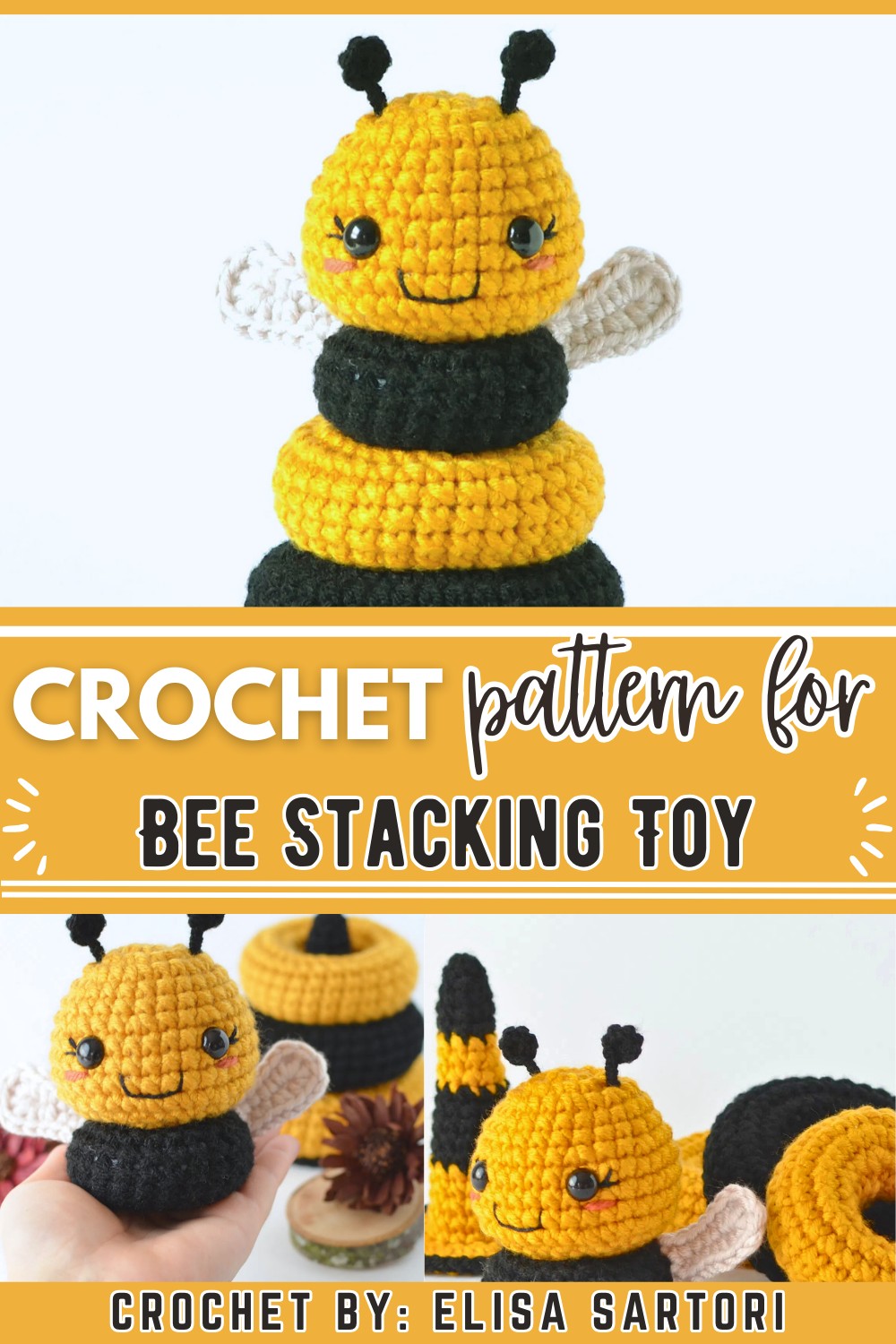 Bee Stacking Toy