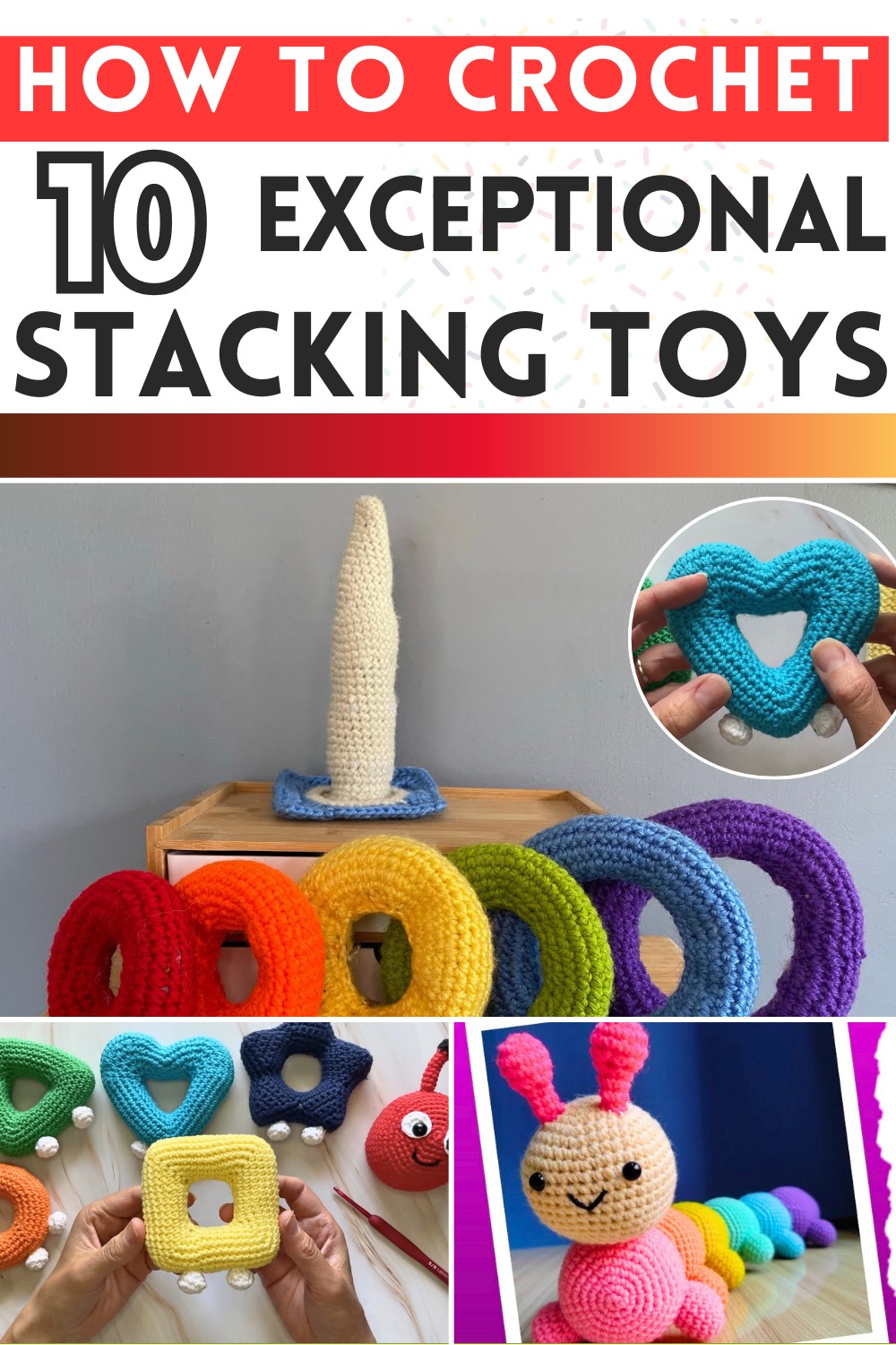 Best Stacking Toys Crochet Patterns
