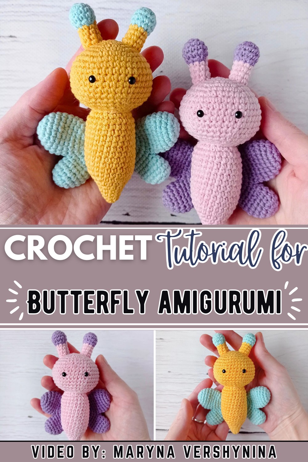Butterfly amigurumi