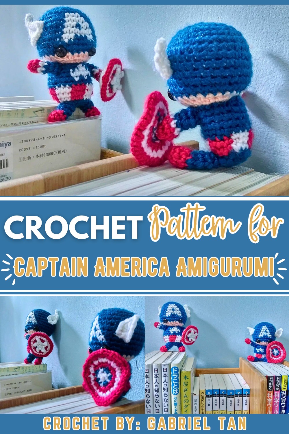 Captain America Amigurumi