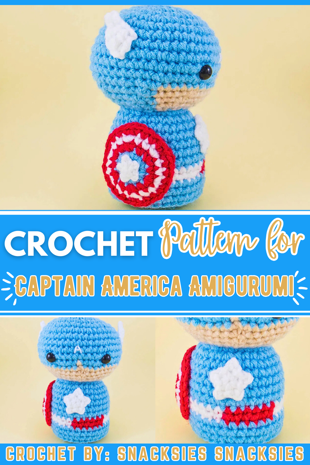 Captain America Amigurumi