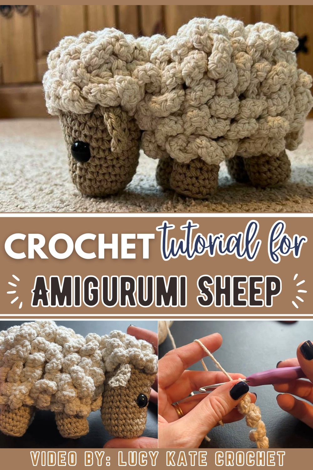 Crochet Amigurumi Sheep