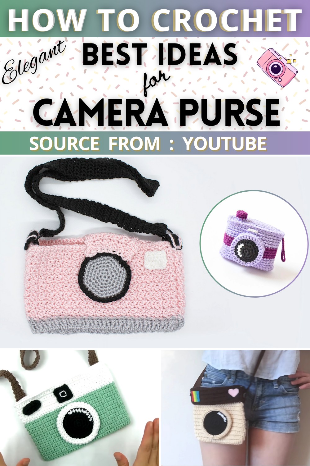 Crochet Camera Purse The Best Ideas
