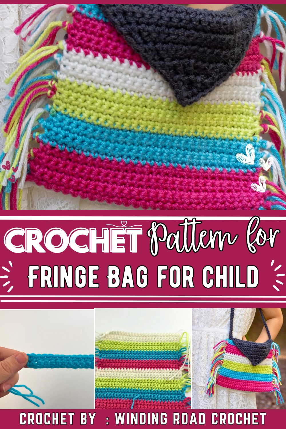 Crochet Fringe Bag Tutorial