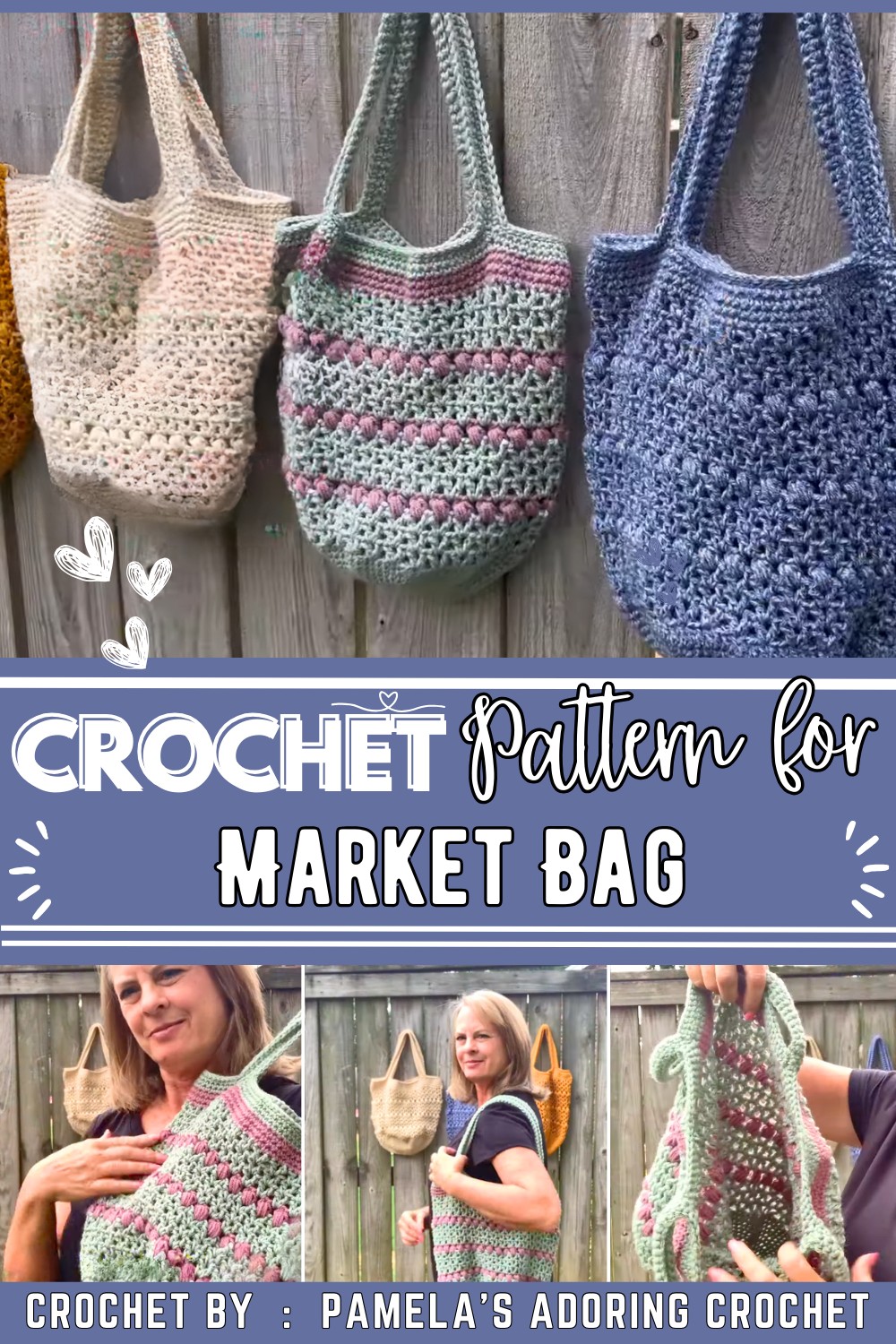 Crochet Market Bag FAST, EASY