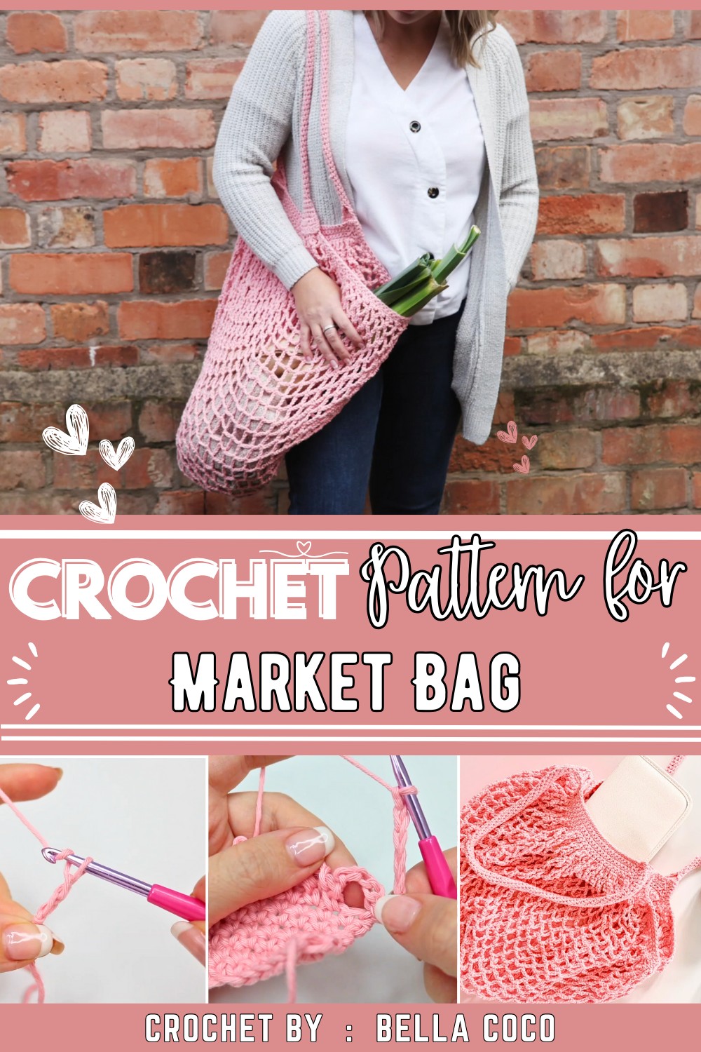 Crochet Market Bag Super Fast And Easy Crochet Bag