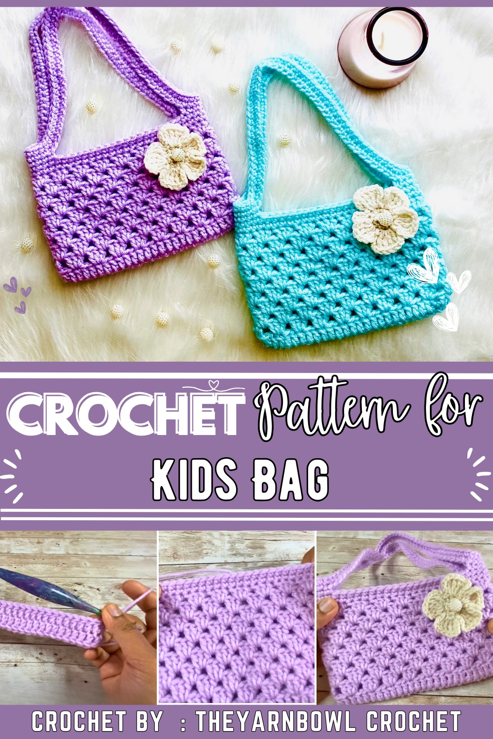 Crochet Purse Easy Crochet Kids Bag Easy Tutorial