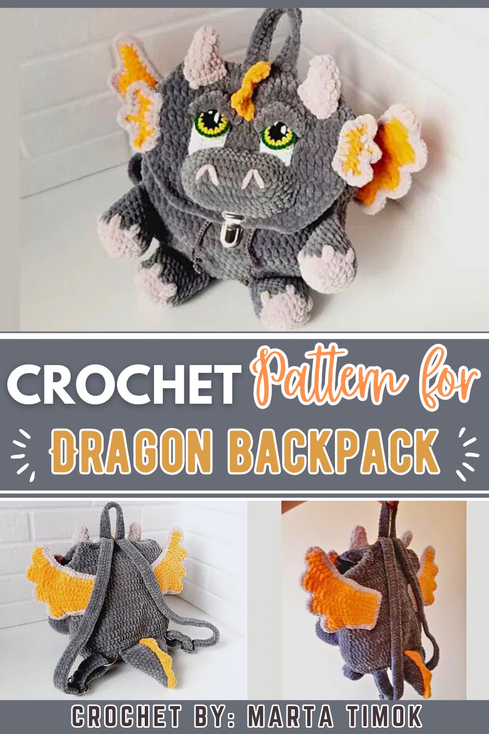 Dragon baby backpack
