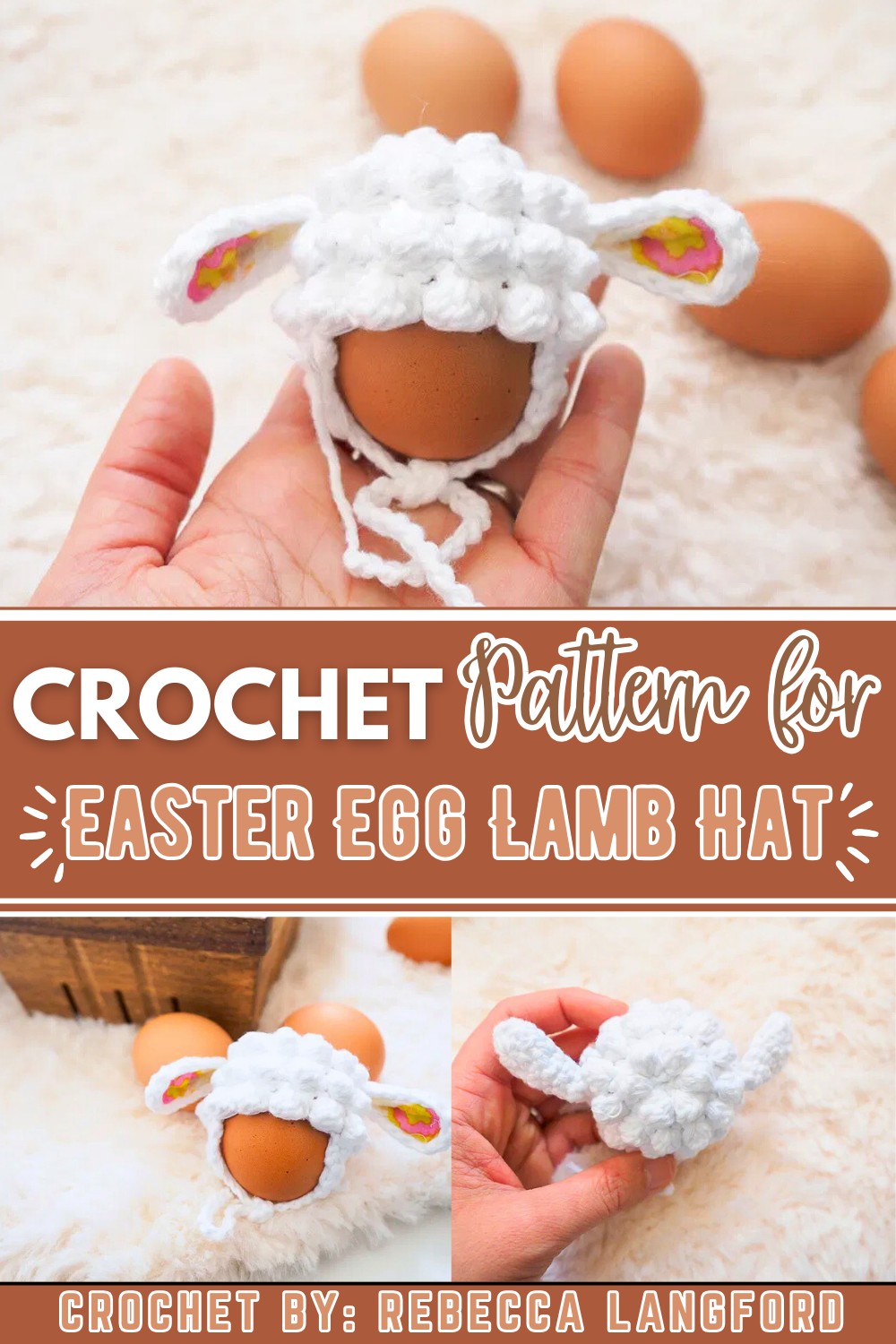 Easter Egg Mini Lamb Hat