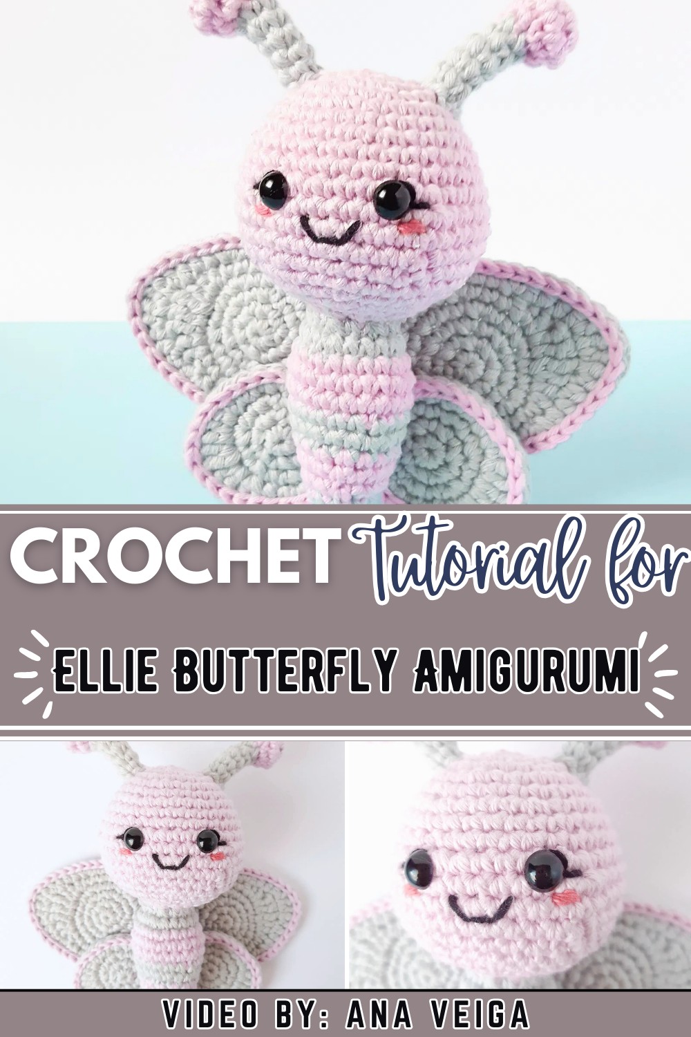 Ellie the Butterfly Amigurumi