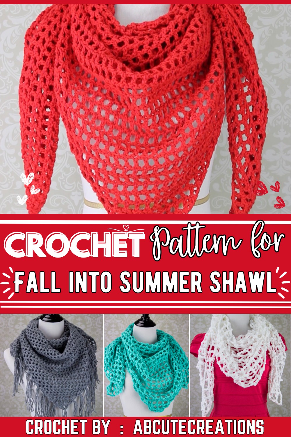 Fall into Summer Shawl Tutorial