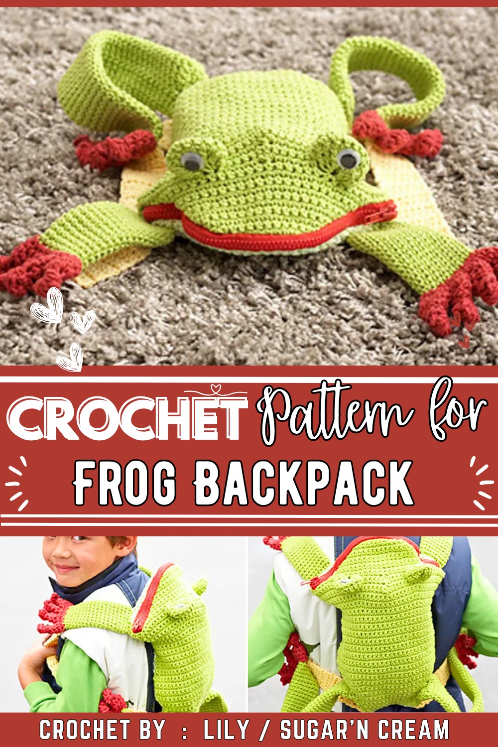 Frog Backpack