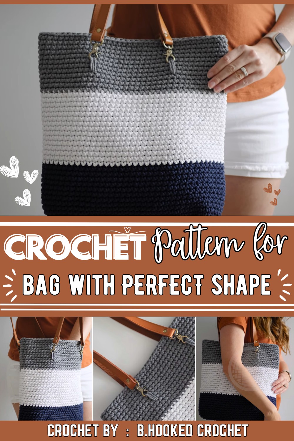 How To Crochet A Bag With Perfect Shape