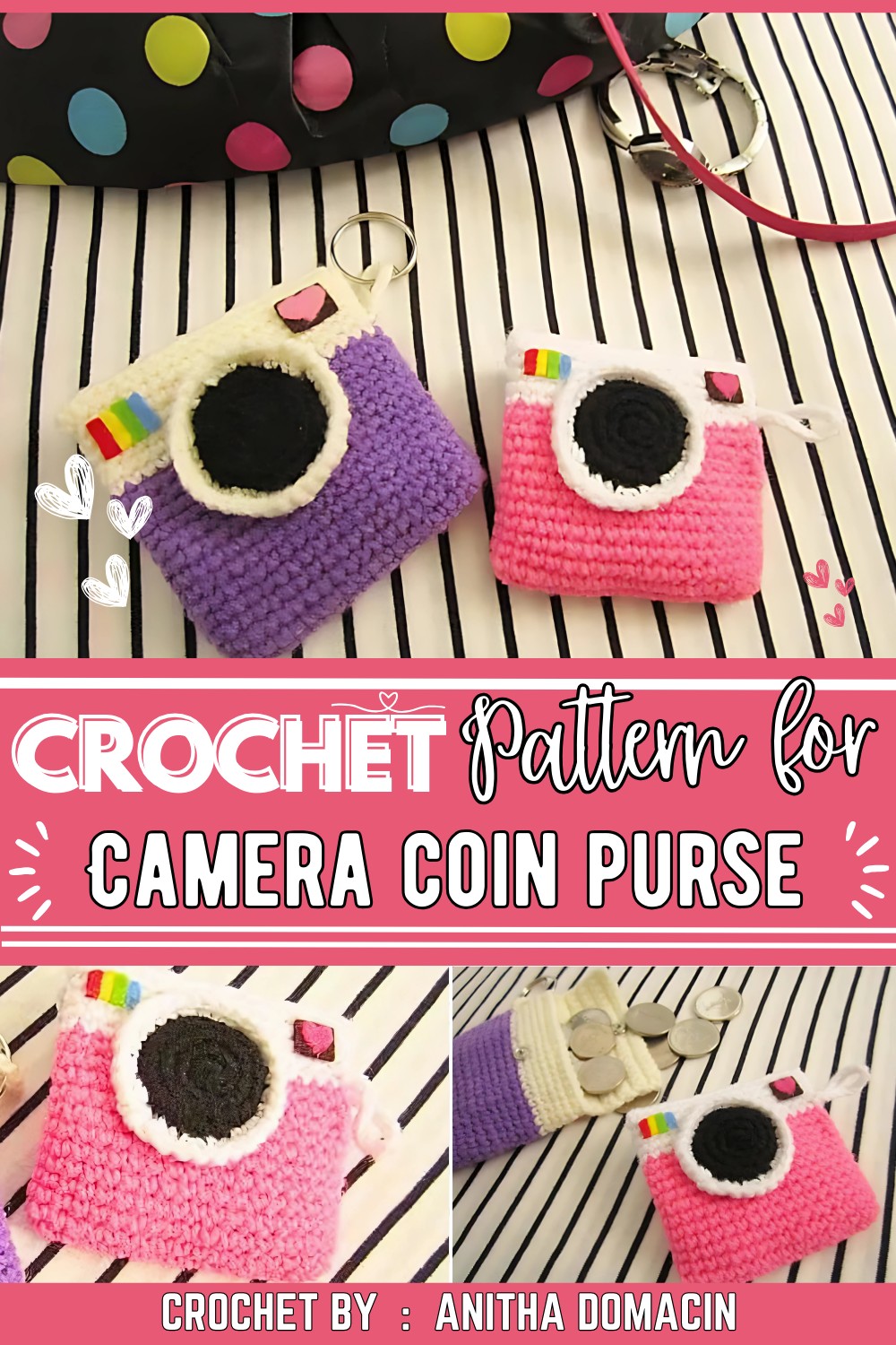 Instagram Camera Coin Purse
