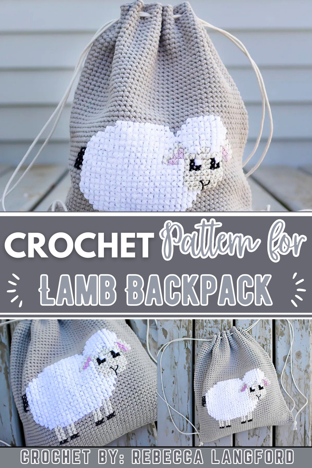 Lamb Cinched Backpack