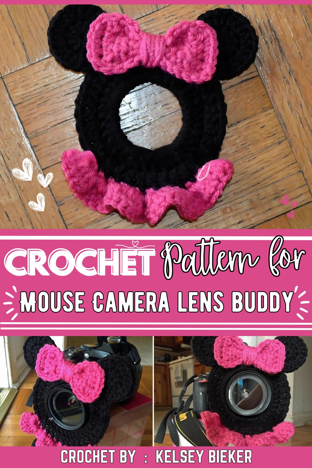 Minnie Mouse Camera Lens Buddy
