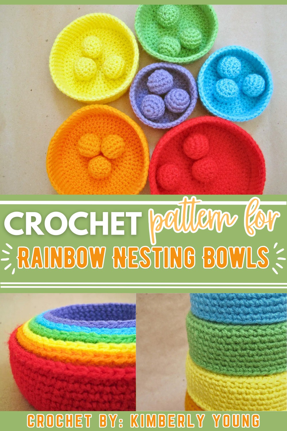 Rainbow Nesting Bowls