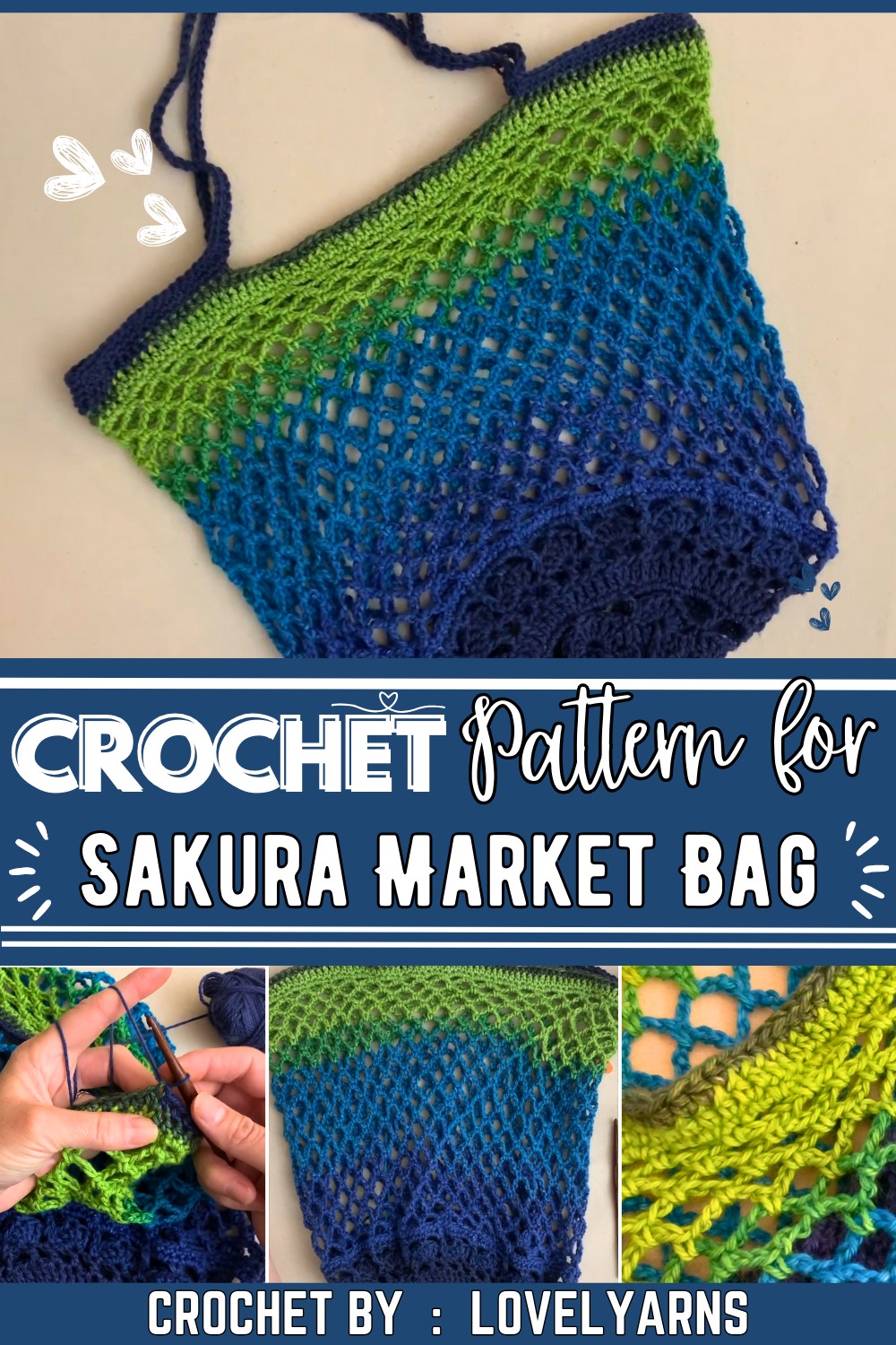 Sakura Market Bag CAL with Melissa
