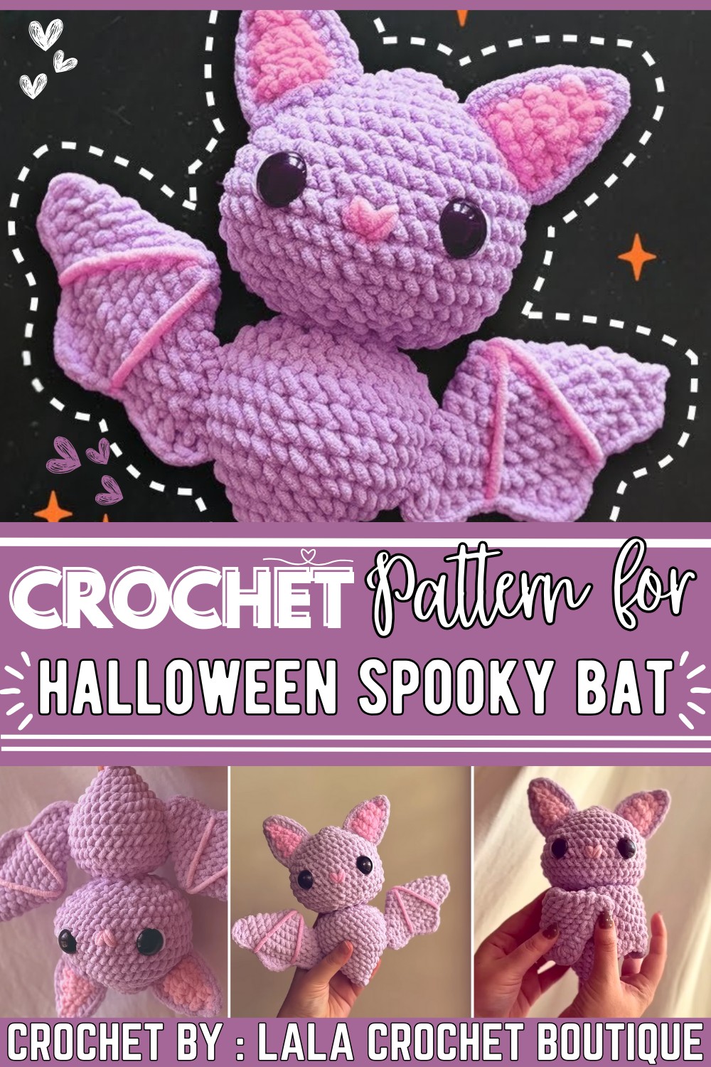 Spooky Bat Crochet Tutorial