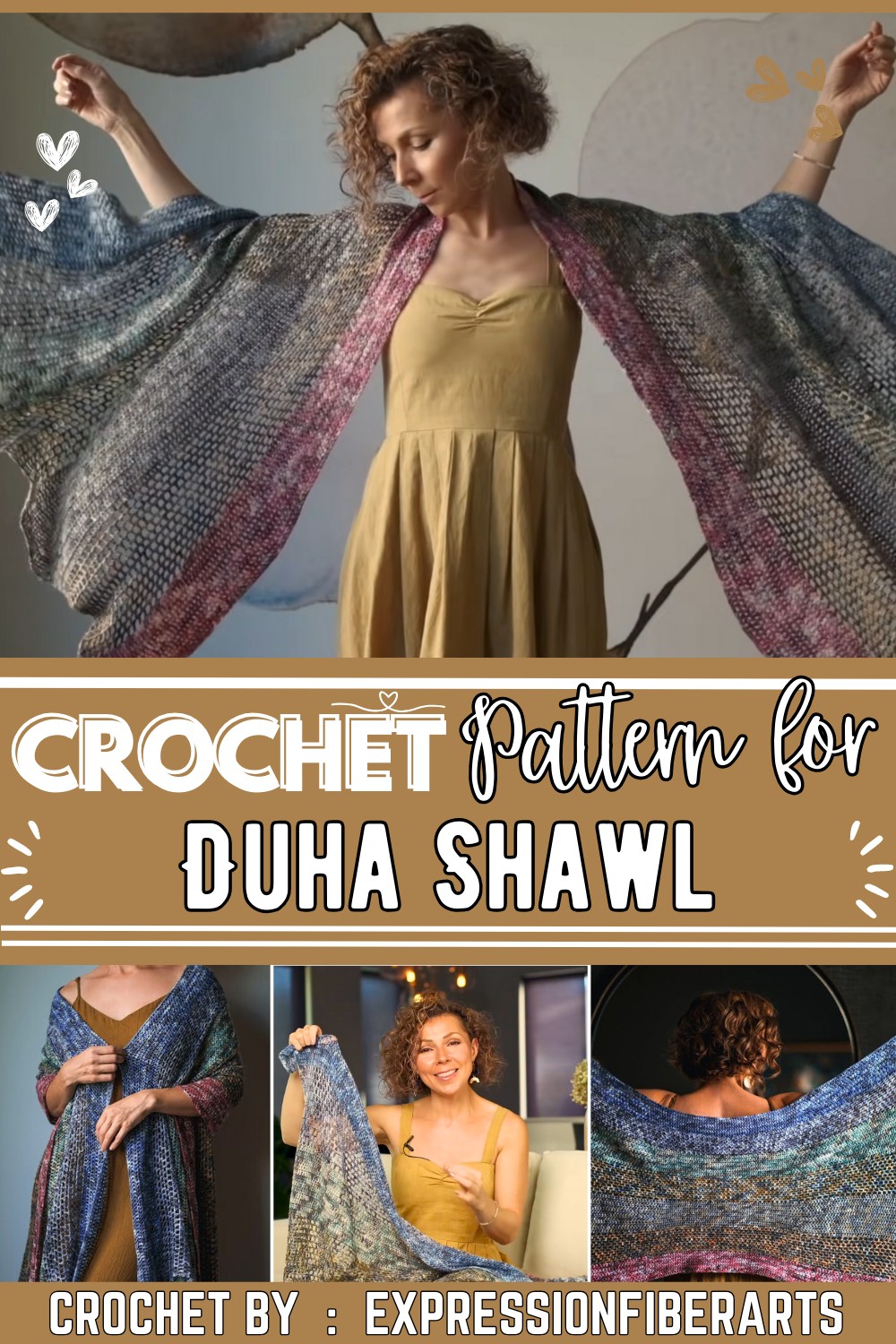 Super Easy Beginner Shawl Pattern
