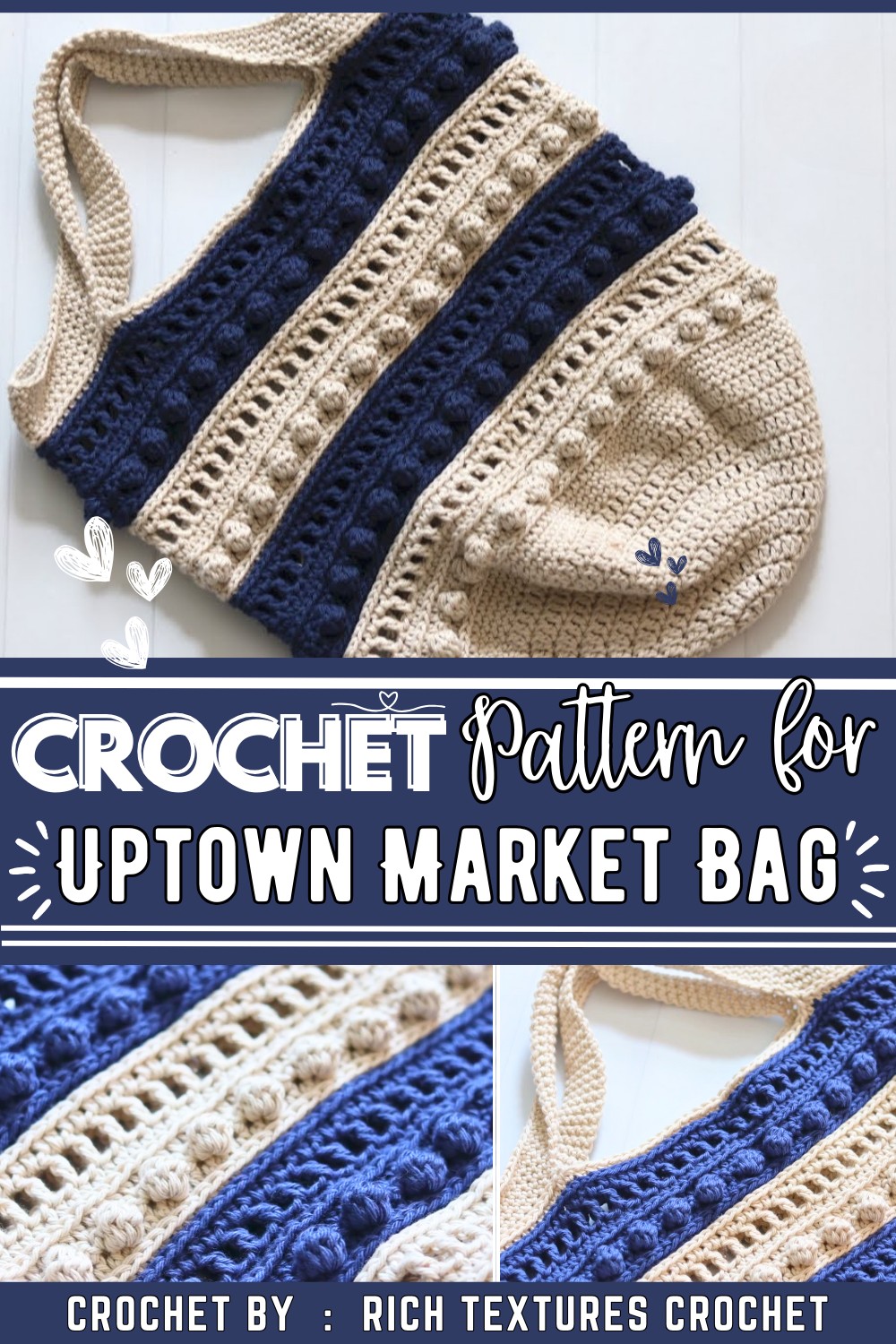 Uptown Market Bag Crochet Pattern